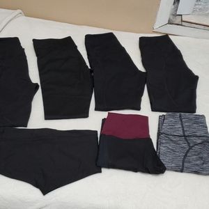 7 Bundle Pink & VS leggings